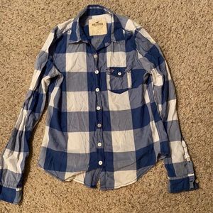Hollister Plaid Shirt Size S